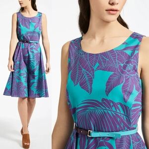 MaxMara Cotton Poplin Midi Dress